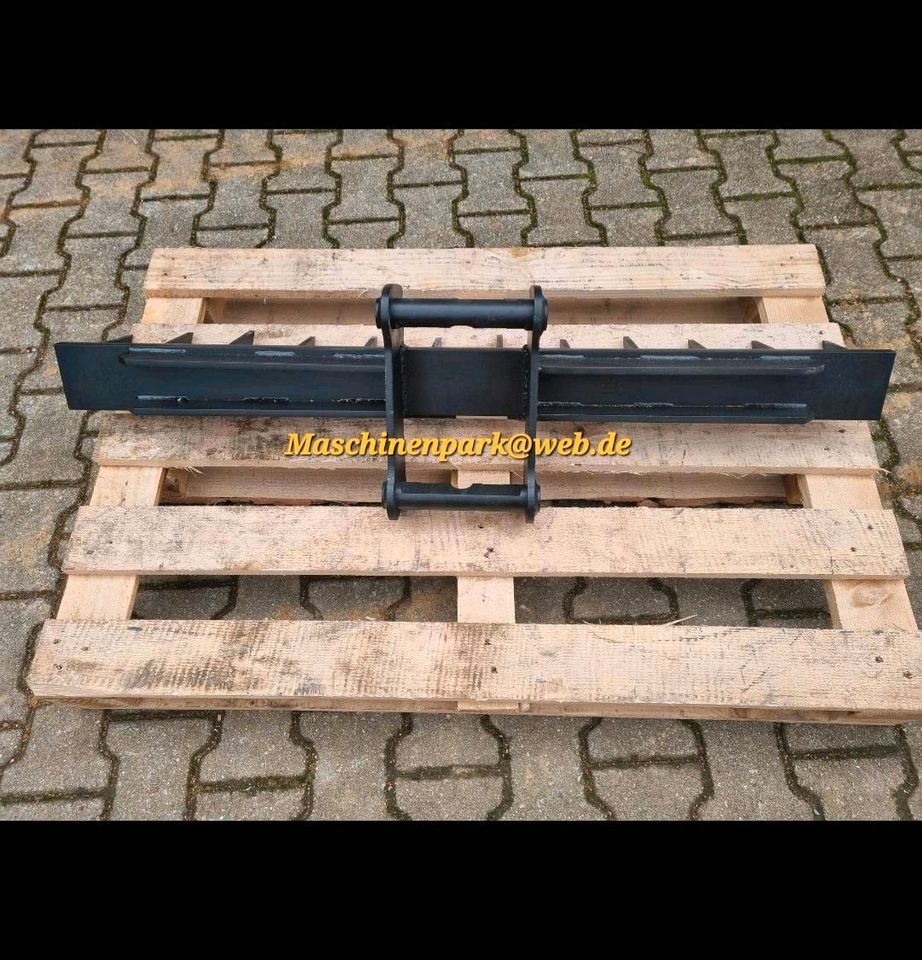 ✅️MS01 - 2er Set - 120cm Humusrechen - 80cm Roderechen Minibagger in Langenneufnach