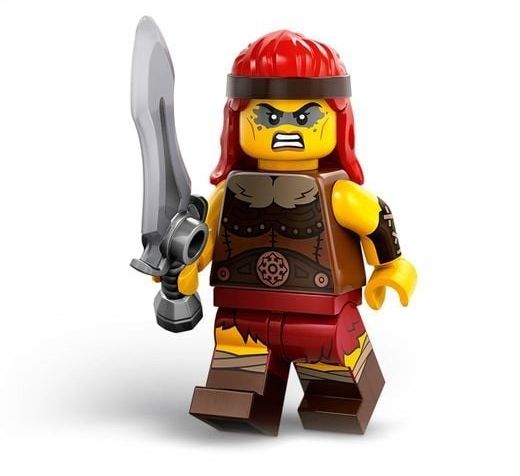 Lego Minifiguren Serie 25 - 11 - Barbarin in Much