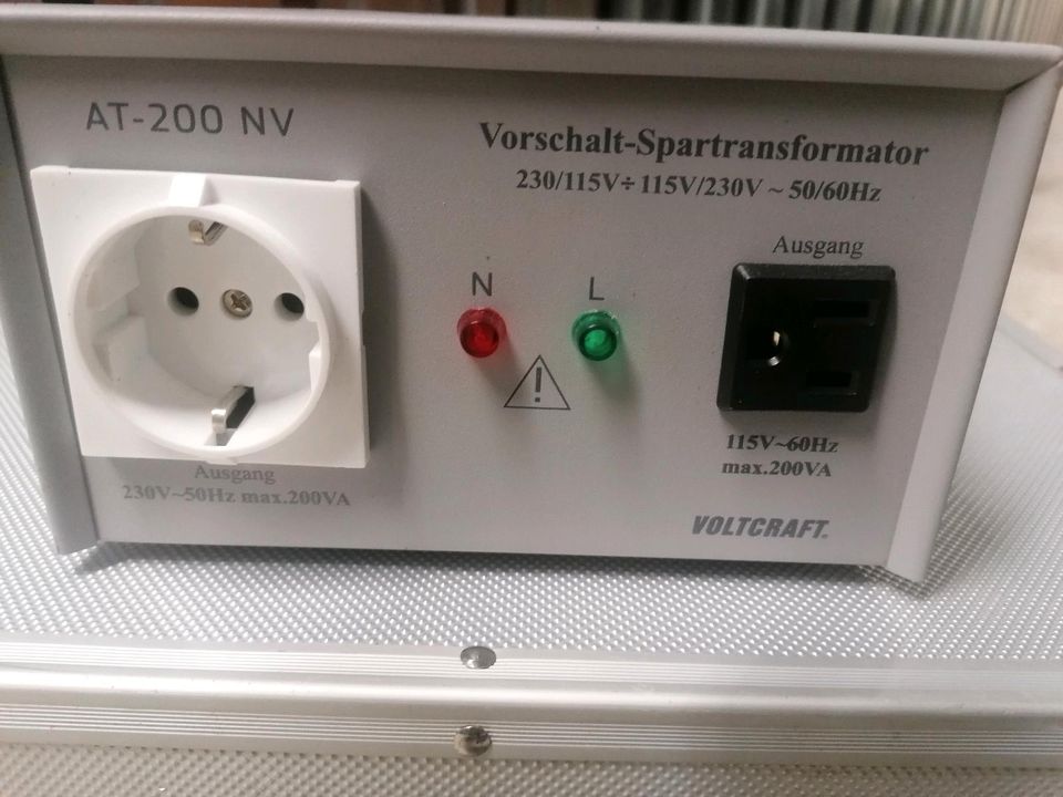 Spannungsumwandler Converter Voltcraft 115V~60Hz > 230V~50Hz in München