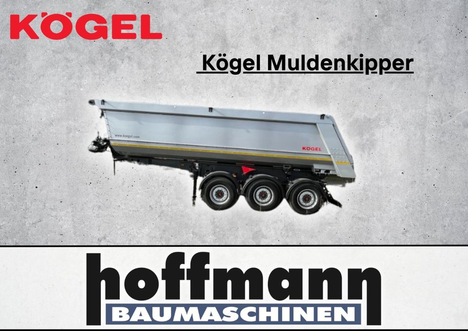 Kögel Kippmulde Kipper 27m3 Rollplane NEU Sofort Verfügbar in Bernau