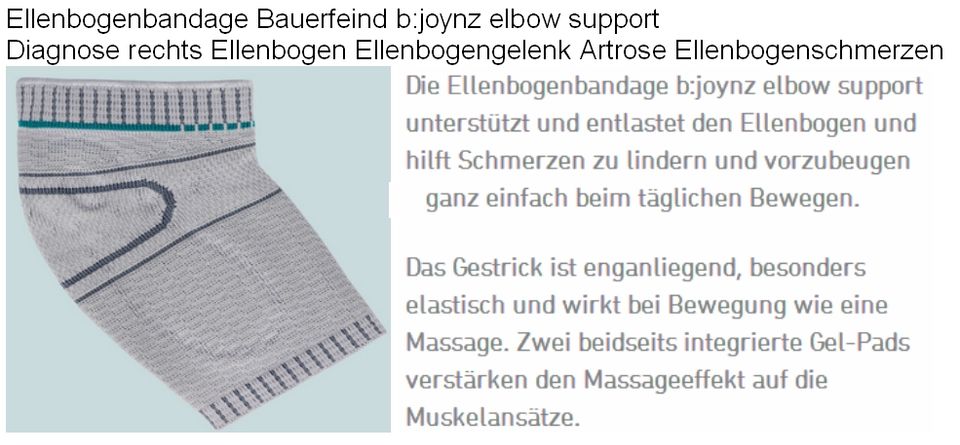 Ellenbogenbandage Ellenbogen Bandage Bauerfeind Titan gr. 3 in Nürnberg (Mittelfr)
