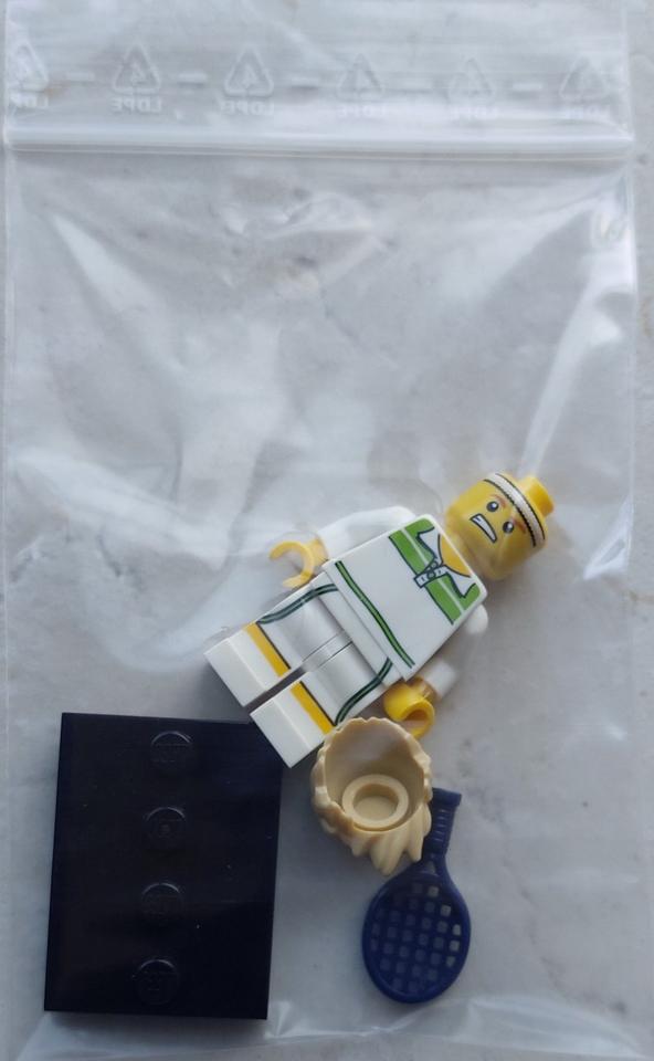 Lego Minifigur Tennis Ace col07-9 aus Minifigures Series 7 in Stolberg (Rhld)