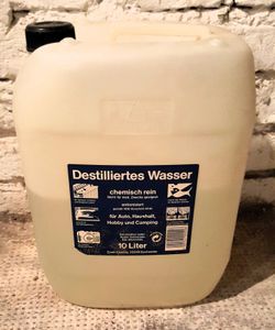 Aqua-Dest Destilliertes Wasser 10 Liter