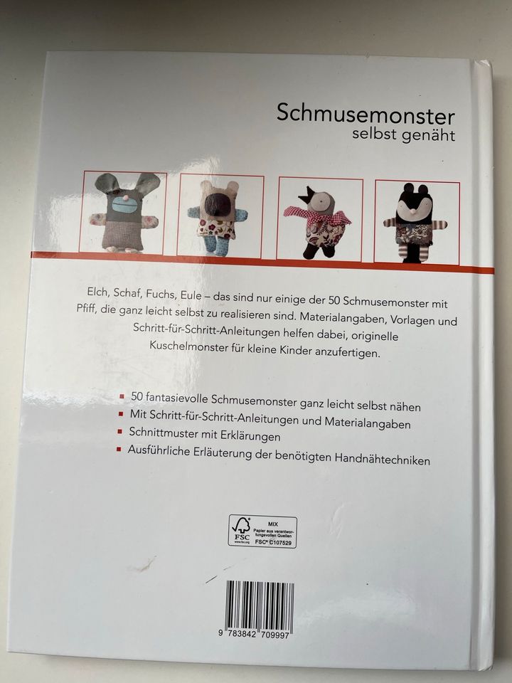 Schmusemoster selbst genäht in Butzbach