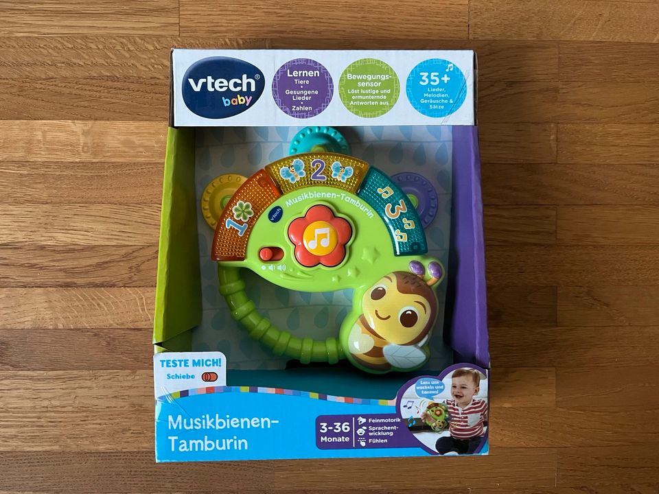 Vtech Musikbienen Tamburin OVP in Ahrensburg