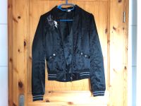 Blouson Jacke Collegejacke Bomberjacke schwarz h&m Größe 34 XS Brandenburg - Zühlsdorf Vorschau