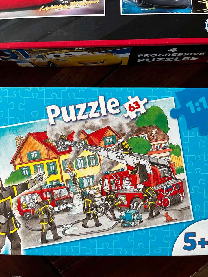 Puzzle Cars und Feuerwehr in Papenburg