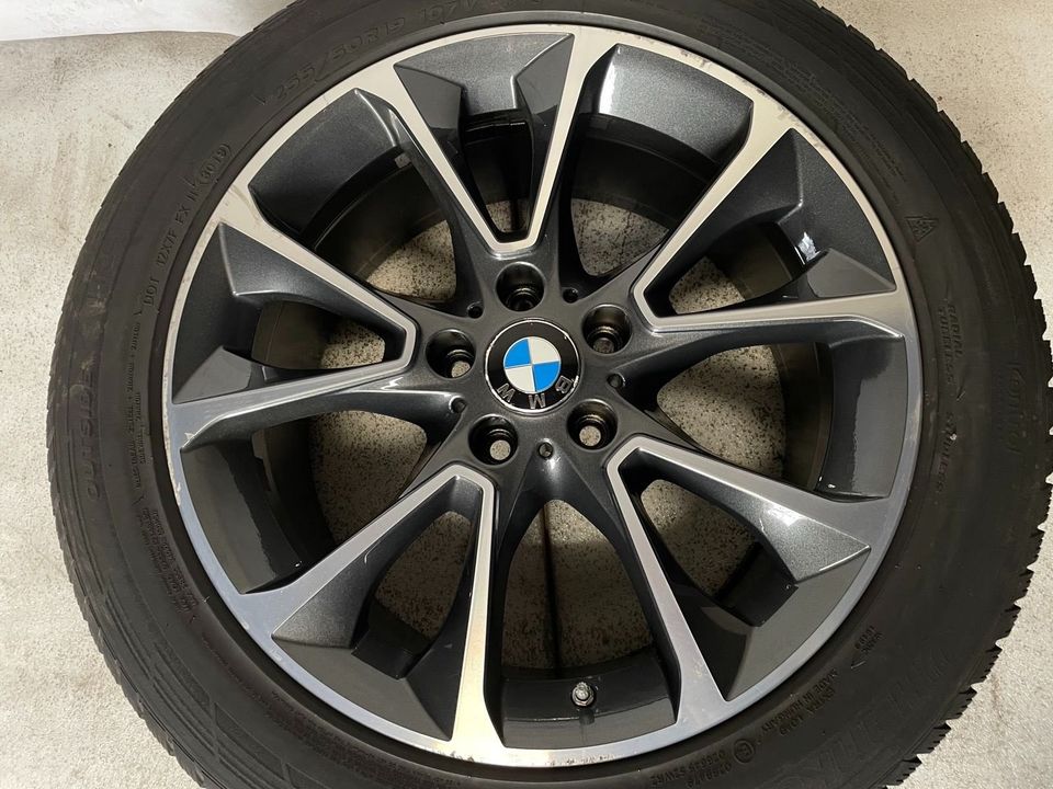 4x ORG BMW X5 F15 Alufelgen Winterreifen 255/50 R19 107V MS RDKS in Flörsheim am Main