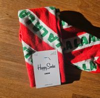 Socken HAPPY SOCKS "LA LA LA" rot Gr. 41-46 Baden-Württemberg - Dettingen an der Erms Vorschau