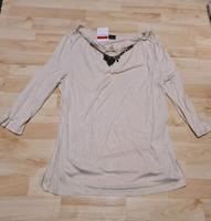 Neu Shirt Kette Gold Gr. 44 Bluse Beige 3/4 Ärmel Berlin - Wilmersdorf Vorschau