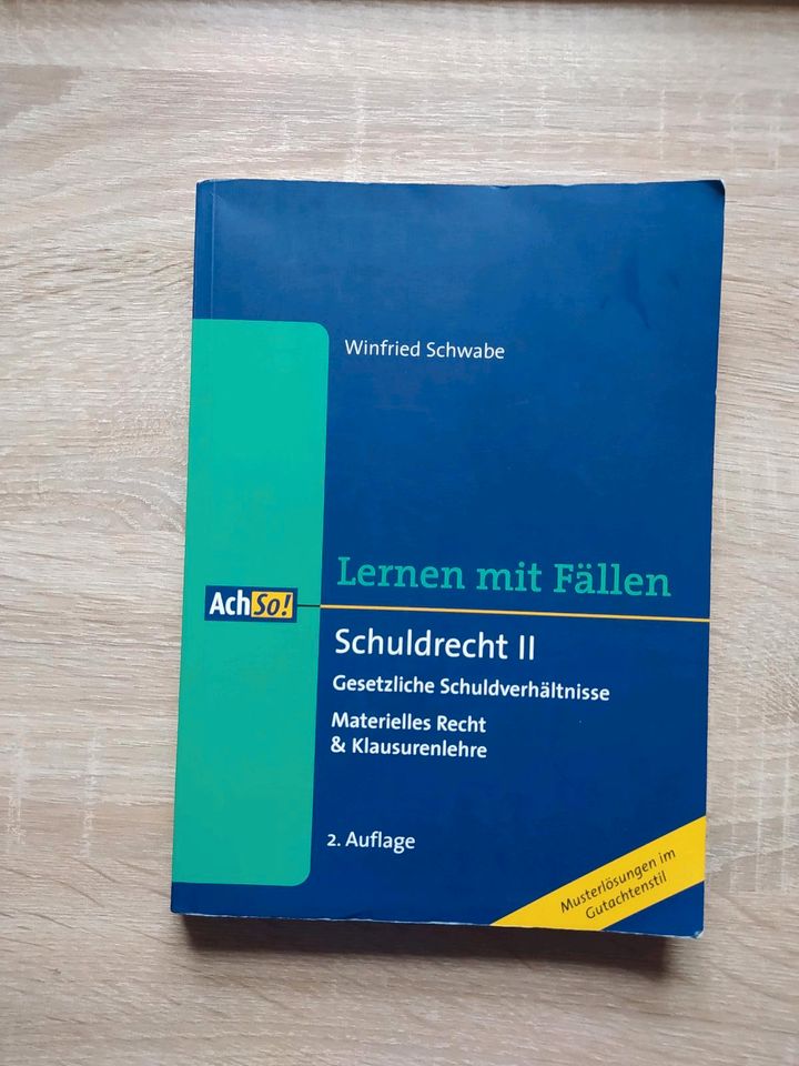 Schwabe Fallbuch Schuldrecht II (Gesetzliche Schuldverhältnisse) in Wegscheid