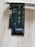 PCIE x4 to m 2-ssd nvme expansion card Duisburg - Hamborn Vorschau