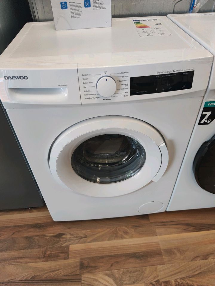 Waschmaschine 7kg - 1400umd - Neu 2 Jahre Garantie in Gießen