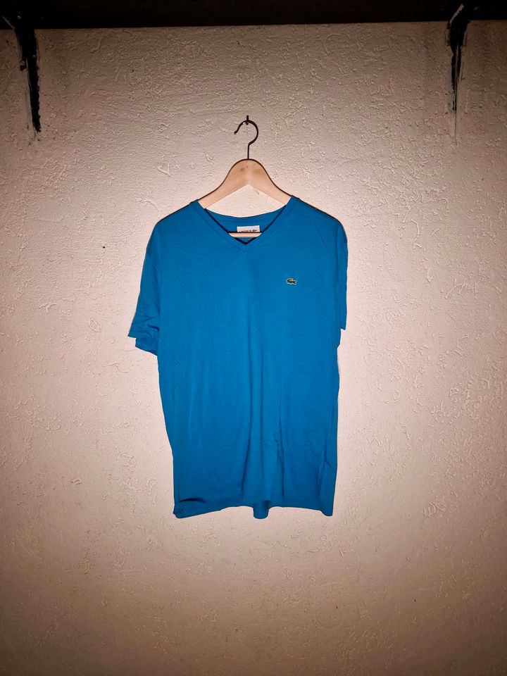 Lacoste T-Shirt XL Blau in Erftstadt