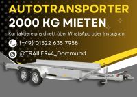 ⭐️ AUTOTRANSPORTER 2000kg MIETEN ⭐️ 1600kg NUTZLAST ⭐️ ab 33€ ⭐️ Dortmund - Aplerbeck Vorschau