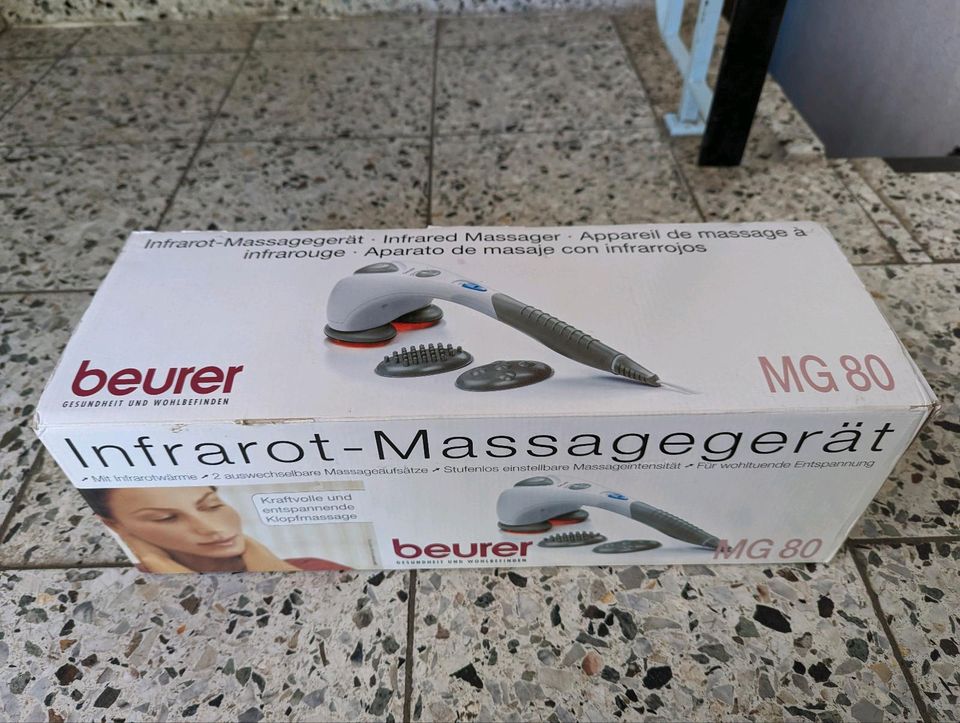 Infrarot Massagegerät kaum benutzt funktioniert in Hamburg