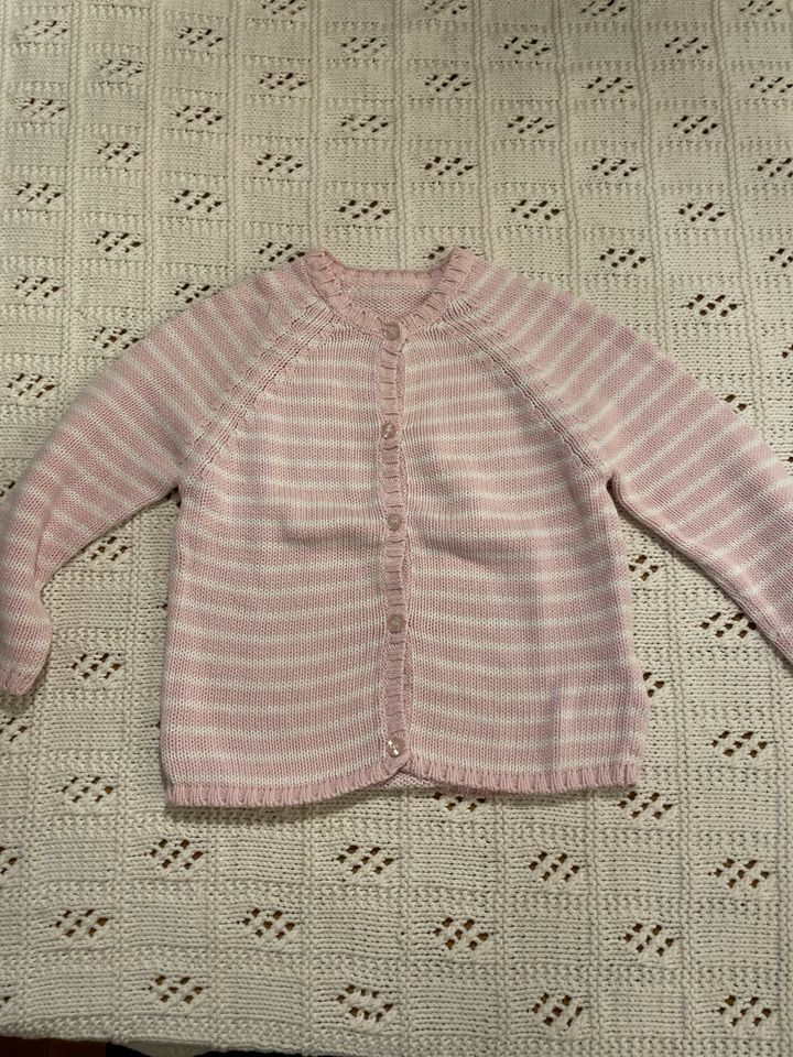 Strickjacke rosa Gr 86/92 TCM rosa weiß in Neumarkt i.d.OPf.