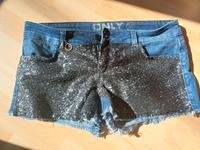 Jeansshort mit Pailetten Rheinland-Pfalz - Konz Vorschau