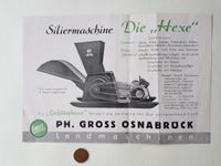 Siliermaschine Die Hexe Gross Osnabrück Werbung Baden-Württemberg - Leonberg Vorschau