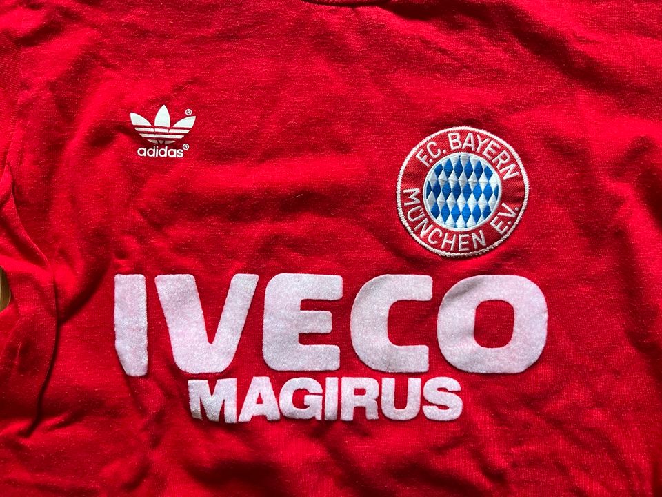FC Bayern München Adidas Vintage 1982/83 Langarm Trikot Gr. S TOP in Hamburg