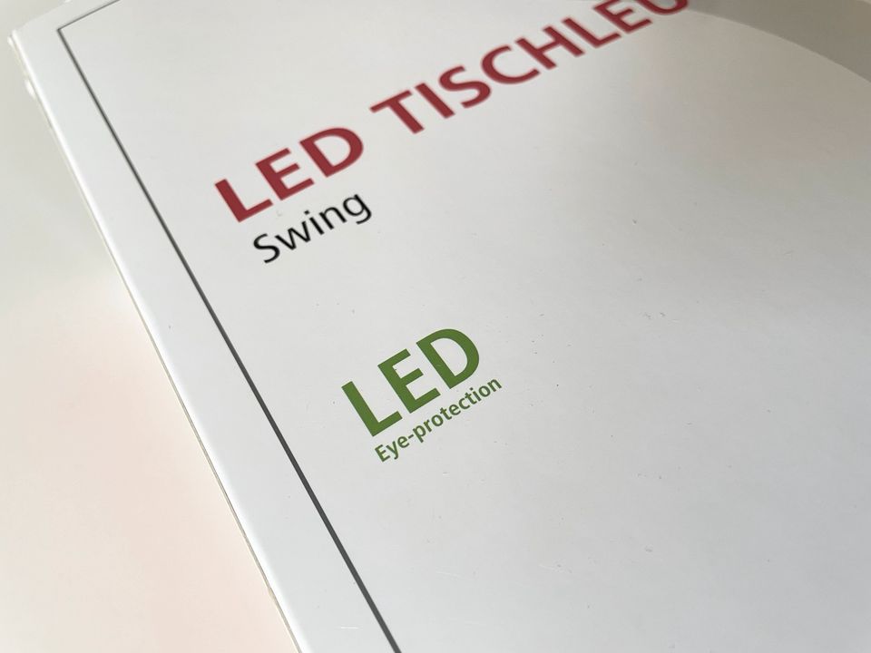 Casa LED Tischleuchte - SWING schwarz in Dortmund