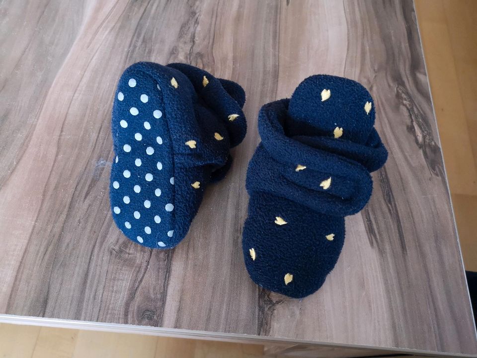 Baby Schuhe WARM in Grünkraut