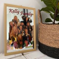 Vintage Kelly Family Spiegel 22x32cm Deko 90er 90s Retro Nordrhein-Westfalen - Gronau (Westfalen) Vorschau