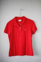 Lacoste Shirt Polo Poloshirt rot basic 36 S einfarbig T-Shirt Obe Wandsbek - Hamburg Jenfeld Vorschau