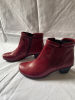 Stiefeletten Gr. 38 Gabor Leder rot München - Altstadt-Lehel Vorschau