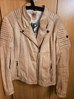 Lederjacke der Marke Gipsy im Bikerstil GR. XL hellbraun Nordrhein-Westfalen - Emmerich am Rhein Vorschau