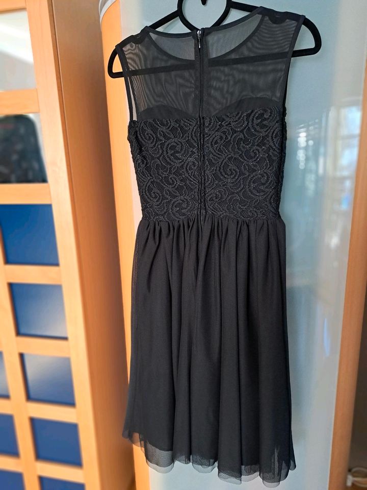 Kleid Konfirmation Gr.34 schwarz in Lorch