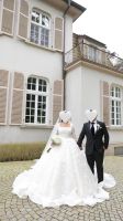 Hochzeitskleid/Brautkleid mit Schleier Niedersachsen - Winsen (Aller) Vorschau