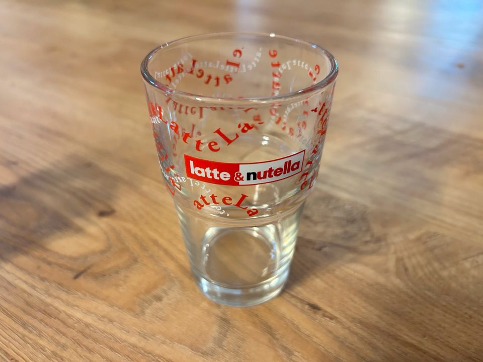 Latte Macchiato Gläser von Nutella in Bad Staffelstein