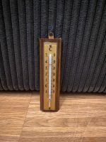 Vintage Holz Raumthermometer/ Thermostat Mitte - Wedding Vorschau