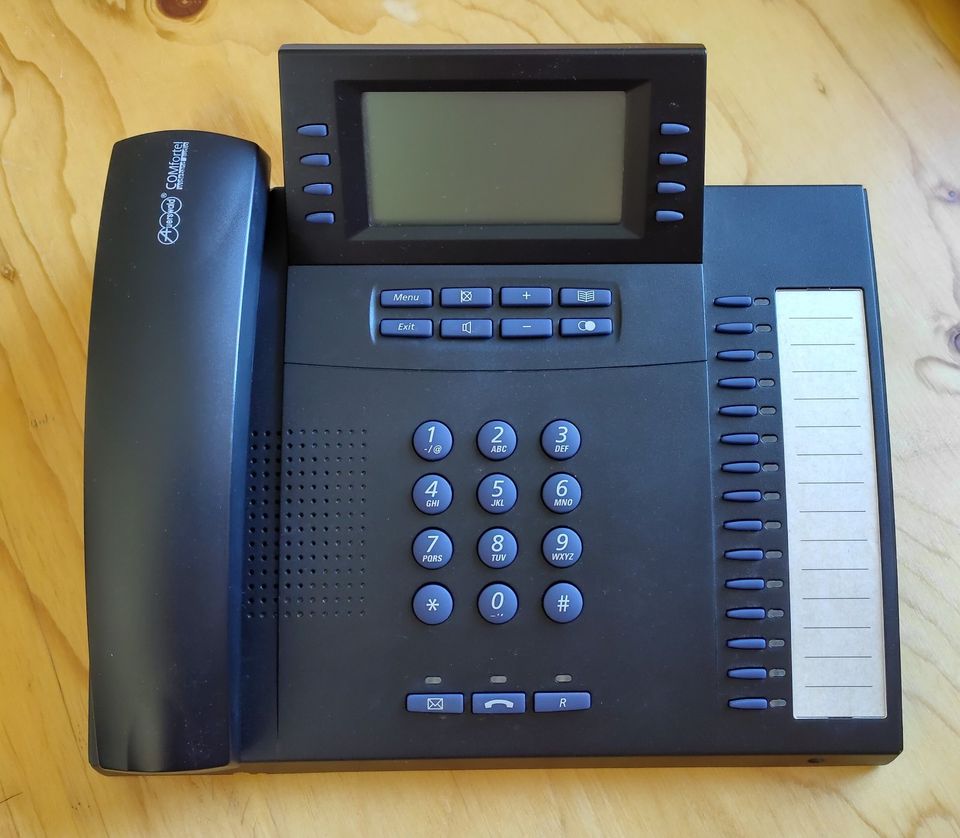 Auerswald COMfortel VoIP 2500 IP Systemtelefon Telefon schwarz in Riedlhütte