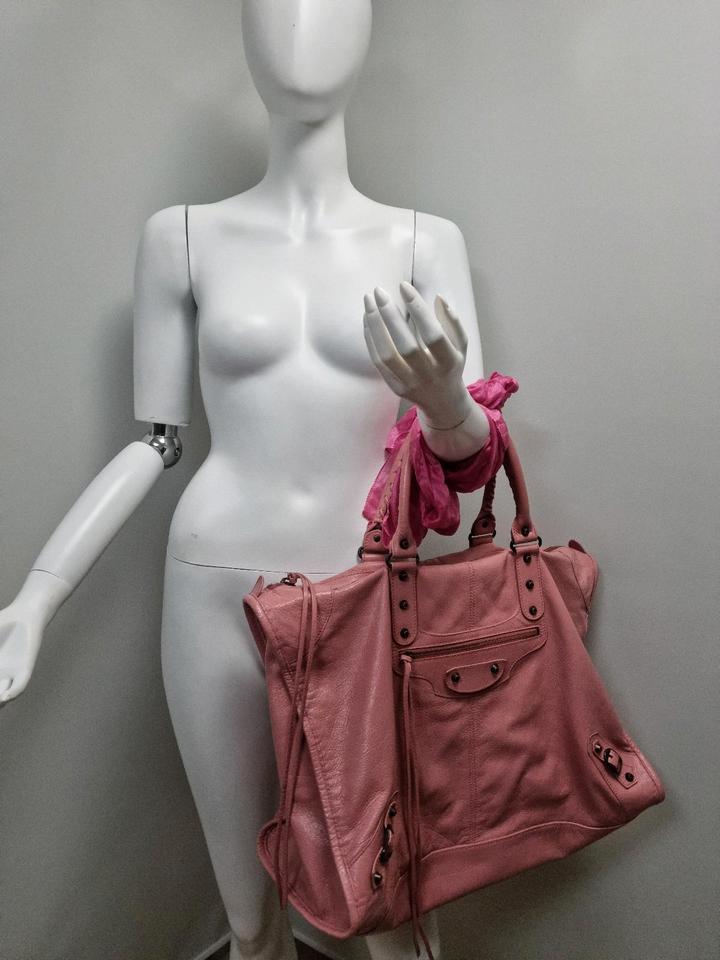 BALENCIAGA Giant Bag Shopper Reisetasche Pink Rosa Leder 50x37x20 in Bayern Nurnberg Mittelfr kleinanzeigen