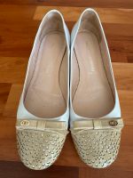 Schuhe Ballerina weiß beige Königs Wusterhausen - Wildau Vorschau