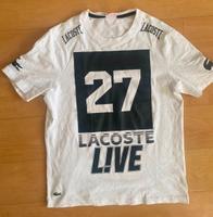 Lacoste Shirt Gr. M weiß schwarz Aufdruck Kr. Passau - Passau Vorschau