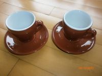 2 Gedecke Kaffeetassen Untertassen Italy Espressotassen neu Dortmund - Holzen Vorschau