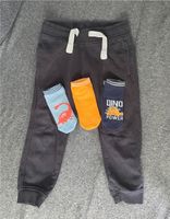 Jogginghose Socken 104 grau/schwarz Kinderhose Brandenburg - Königs Wusterhausen Vorschau