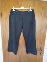 Leichte 3/4 Damen Hose schwarz Größe 40 Rheinland-Pfalz - Hergenfeld Vorschau