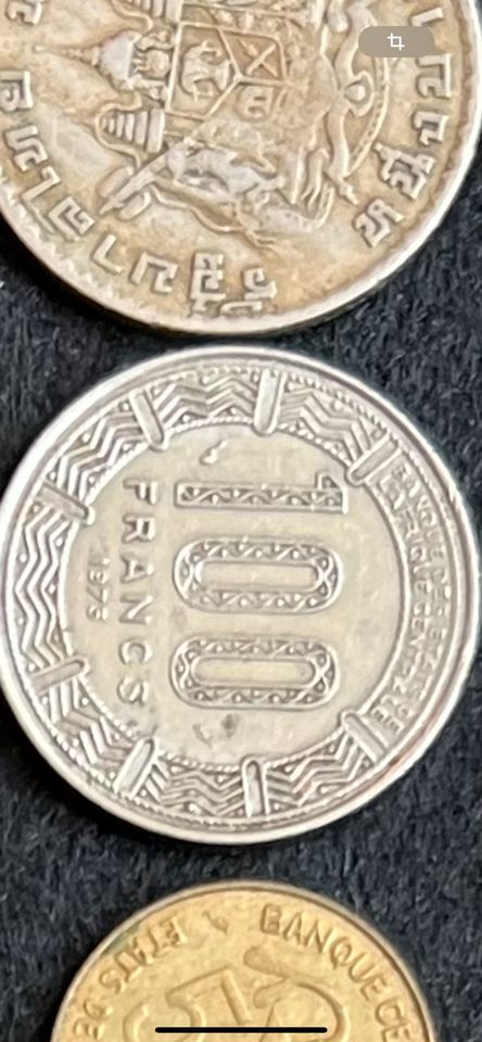 Französische Münzen in Hamburg