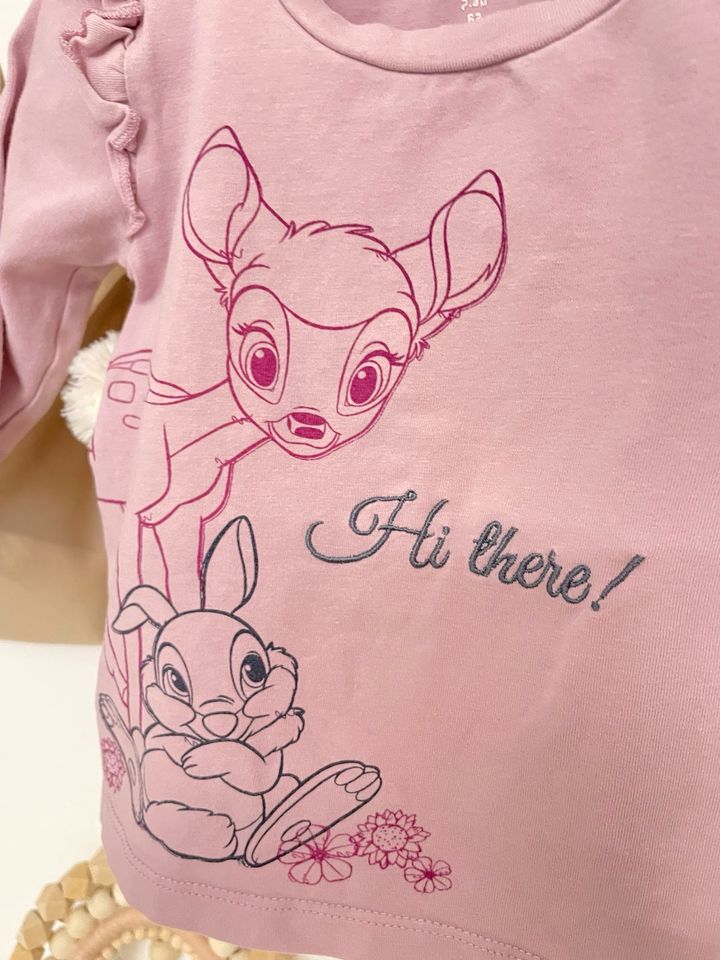 Name it süßes Oberteil Shirt Disney mit Rüschen 3,50€ in Haldenwang i. Allgäu