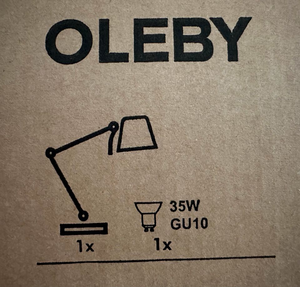 Ikea Schreibtischlampe Tischlampe Oleby Lampe LED NEU in Blekendorf