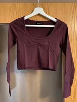 Langärmeliges Crop Shirt Hessen - Nidda Vorschau