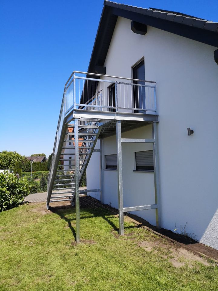 Stahltreppe Innen- und Außenbereich in Oldenburg