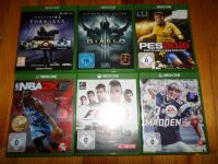 6x XBox One Spiele FSK 16 - u.a. Diablo, Destiny 2, F1 Saarland - Bexbach Vorschau