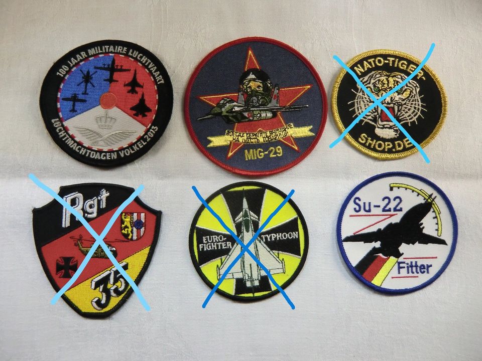 Patches, verschiedene Ausführungen, Luftwaffe etc. in Ibbenbüren