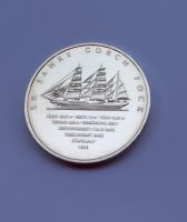 10€ Silbermünze 50 Jahre Segelschulschiff Gorch Fock II Harburg - Hamburg Heimfeld Vorschau
