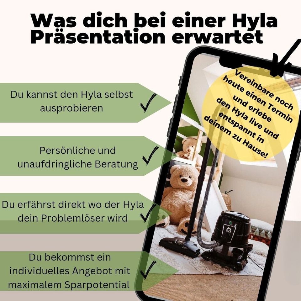 Hyla unverbindliche Präsentation Beratung Verkauf online offline in Hamburg